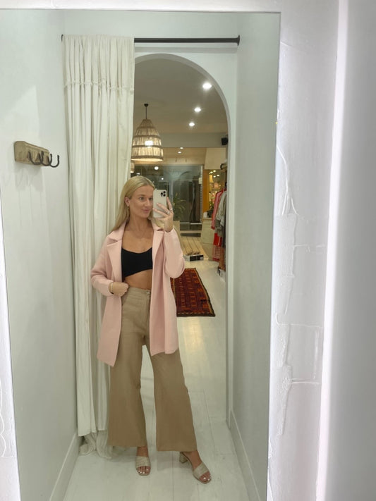 Jude Linen Pants - Oat