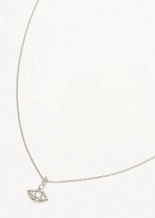 I Am Protected Necklace - Sterling Silver