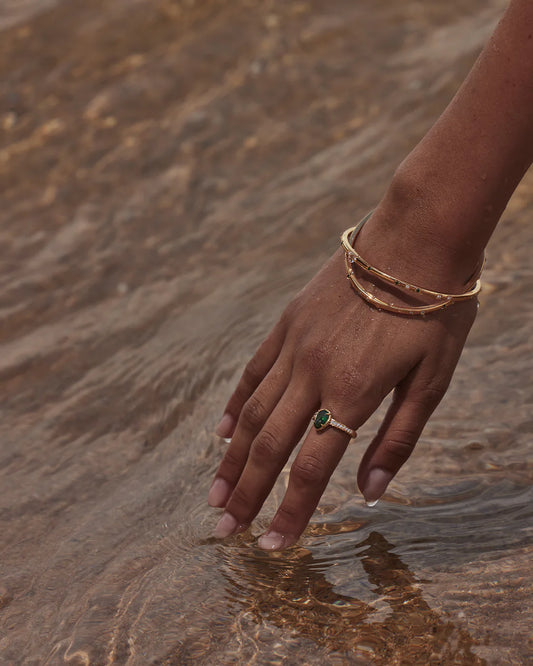 18k Gold Vermeil Soul Searching Ring