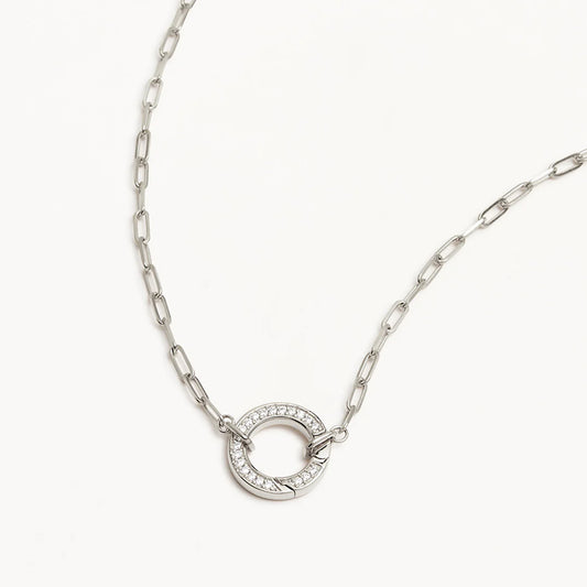 Celestial Annex Link Necklace - Silver