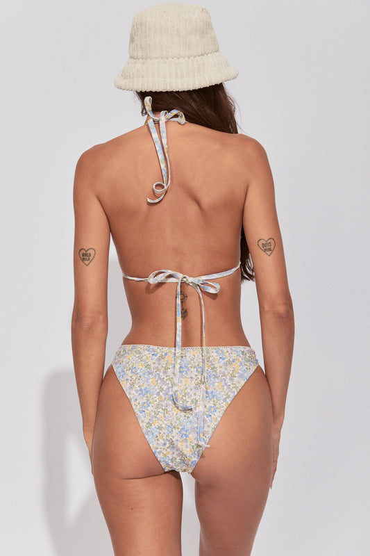 Odessa Hi Cut brief - Bluebell